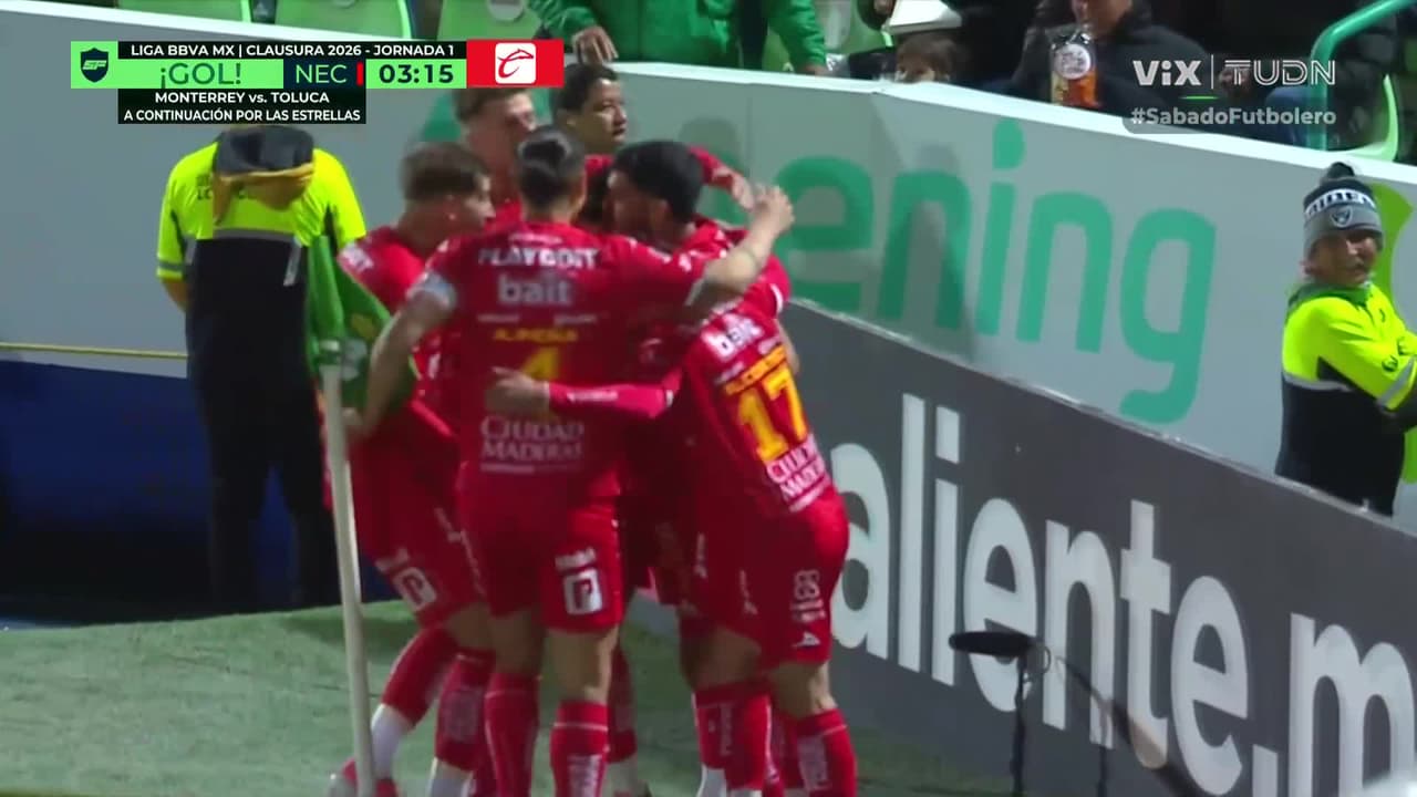 ¡Gol de los Rayos! Error en defensa y Oliveros abre el marcador al minuto 3