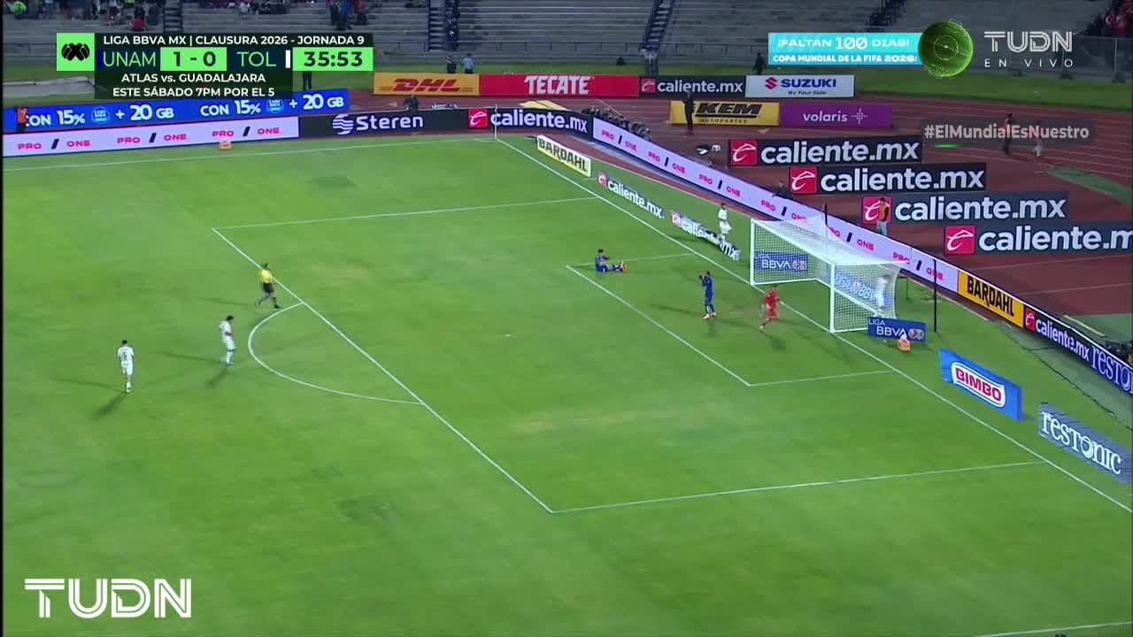 Robert Morales hizo recordar al ‘Toro’ Fernández con su falla vs. Toluca