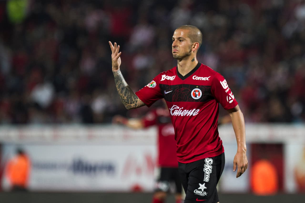 El 'Pipa' llegó a la Liga MX en 2013 para jugar con Xolos de Tijuana. En su debut le metió un hat-trick al Atlas de Guadalajara en el Estadio Caliente.
