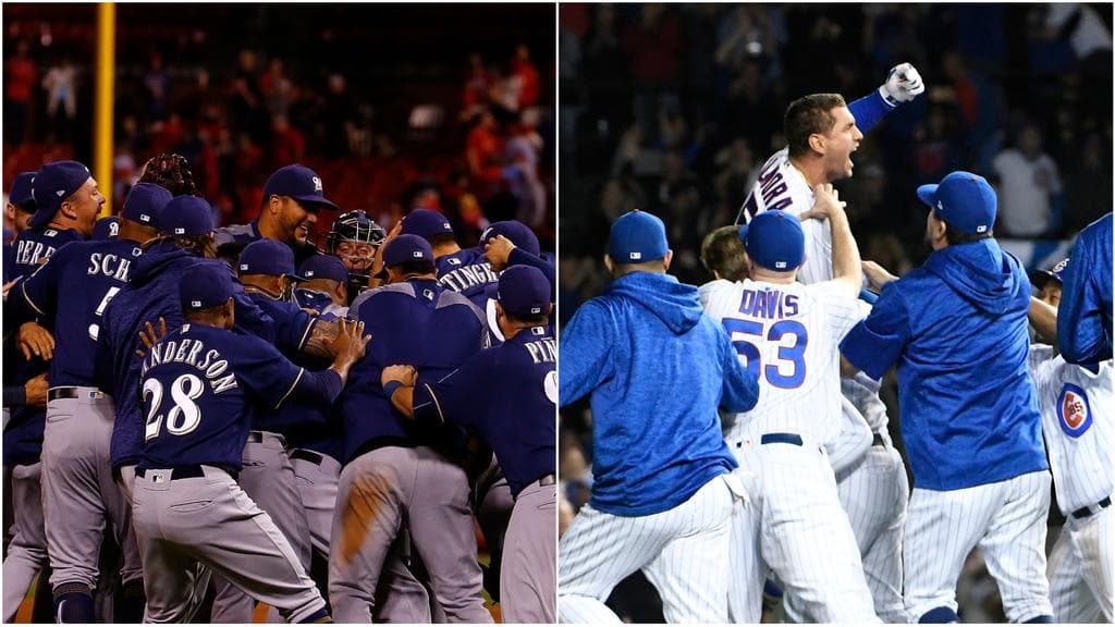 ¡Dos invitados más! Brewers y Cubs sellaron su boleto a los Playoffs 