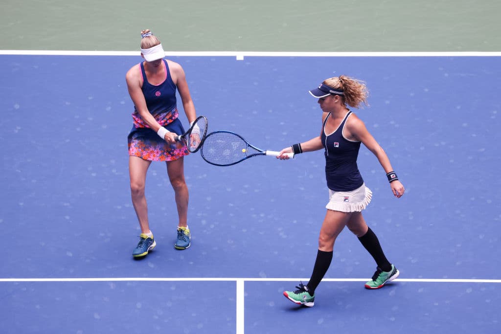 Esta fue la primera ocasión que la alemana, Laura Siegemund, y la rusa, Vera Zvonareva, competían juntas en un torneo.
