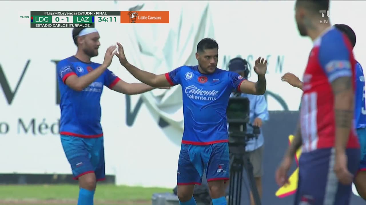 Golazo de ‘Chuleta’ Orozco y Leyendas Azul toma ventaja de 1-0