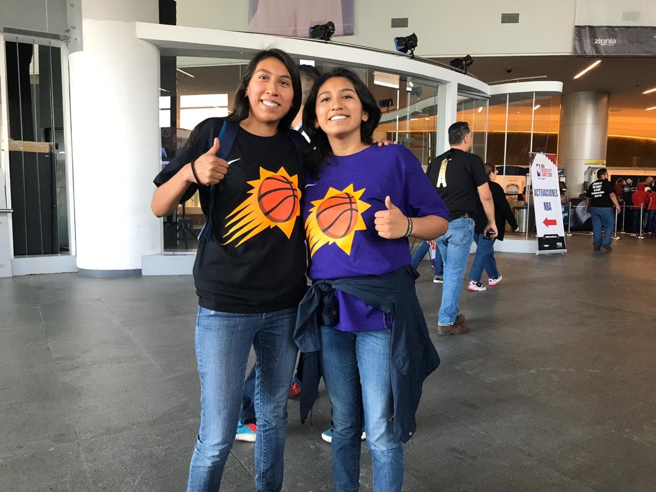 El Arena Ciudad de México esta listo para albergar el duelo de la NBA entre Spurs y Suns.