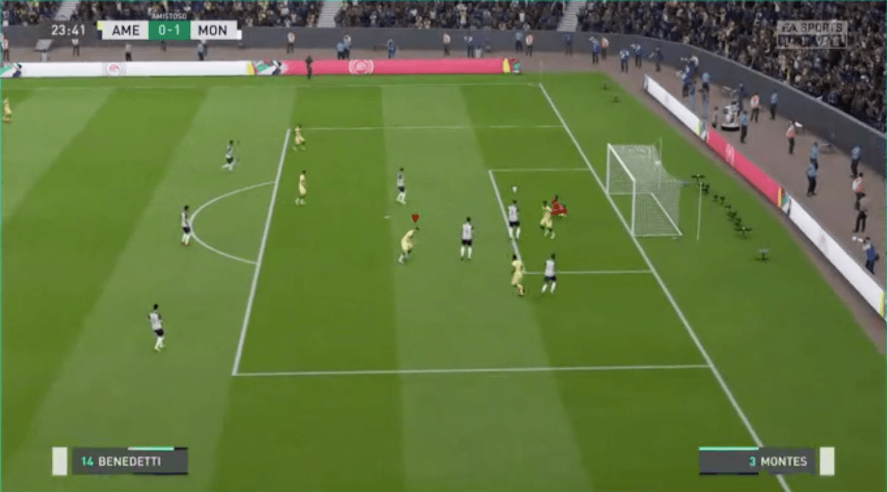 Rayados de Monterrey impuso condiciones, marcó el ritmo del juego y fue contundente ante unas Águilas del América que descuidaron la zona defensiva.