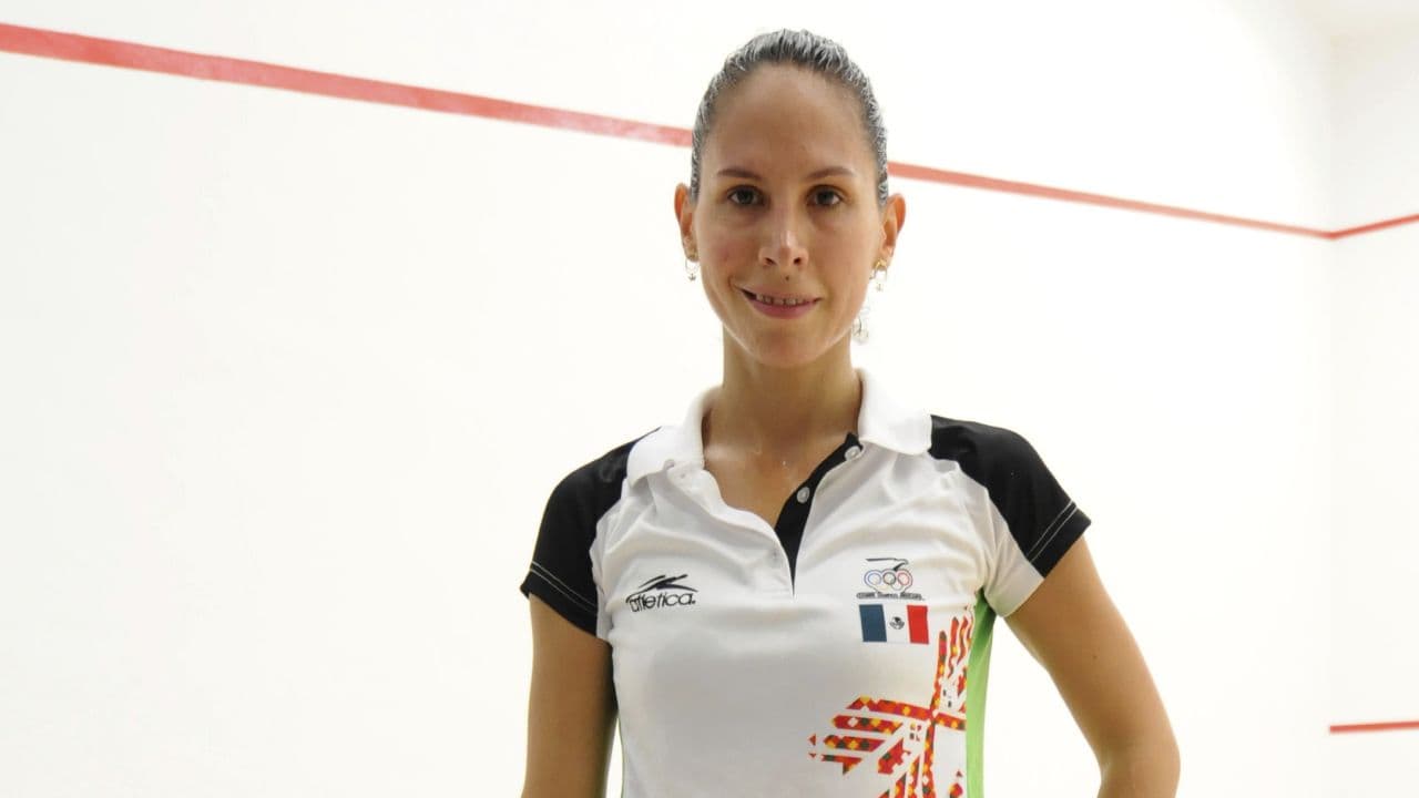Samantha Terán ha ganado todos los torneos de squash individual en JCC desde San Salvador 2002.
