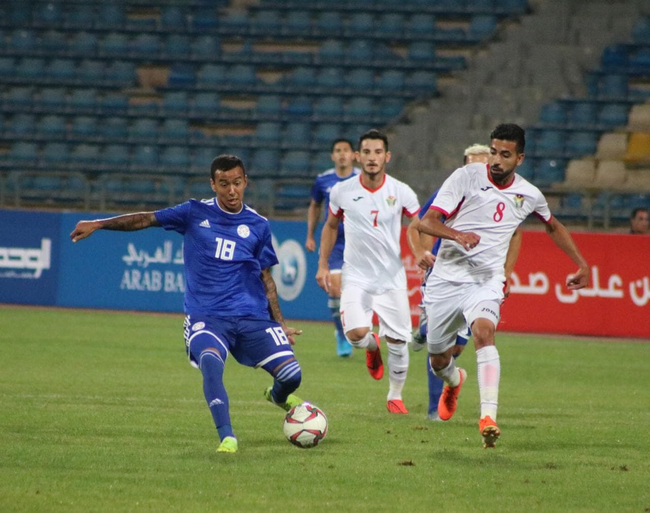 Alejandro Romero Gamarra -el 10 de Red Bulls- anotó su primer gol con la selección de Paraguay en el triunfo 4-2 del equipo sudamericano frente a Jordania.