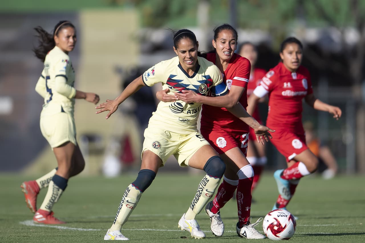 Partido vibrante de ida y vuelta entre el América y el Toluca en la Liga MX Femenil, por la Jornada 8.