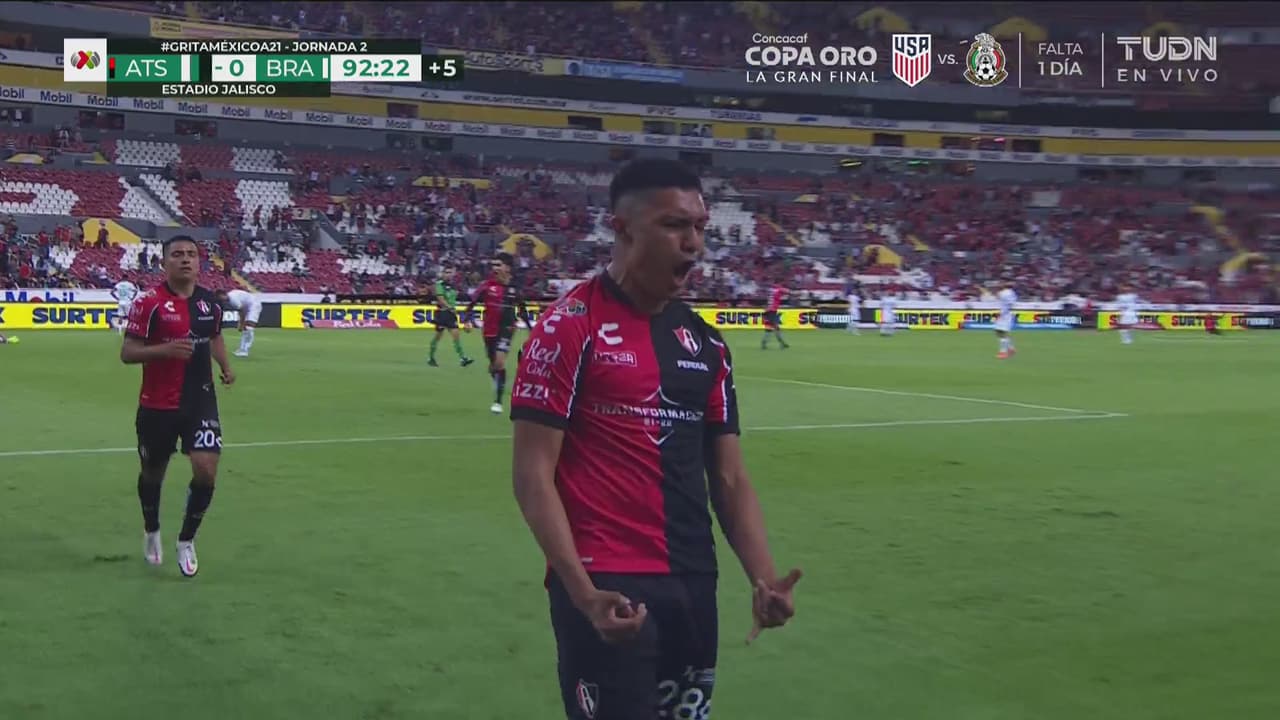 ¡Lo sentencia! Christopher Trejo marca el 2-0 para Atlas
