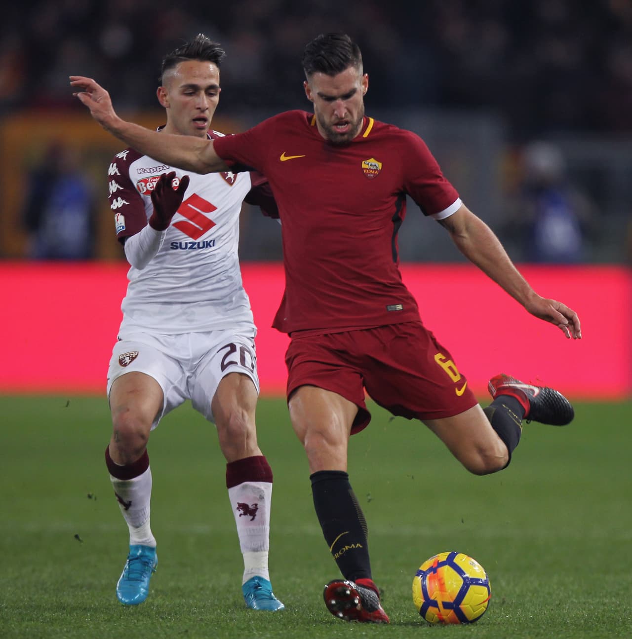 El 1-2 llegó al minuto 40 del segundo tiempo por medio de Patrick Schick y con eso volvieron las ilusiones entre los romanos.