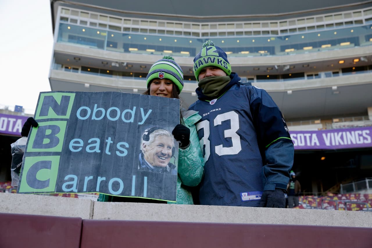 Así vivieron los fans de la NFL los juegos de comodines. ¡Checa las imágenes!