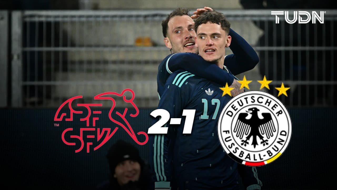 Alemania derrotó a Suiza en partido amistoso den Basilea