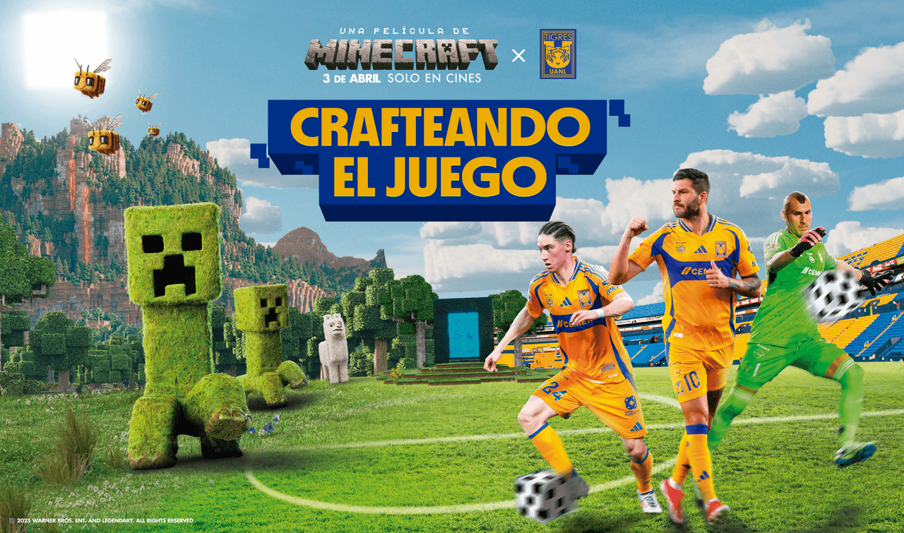 Tigres y Minecraft.