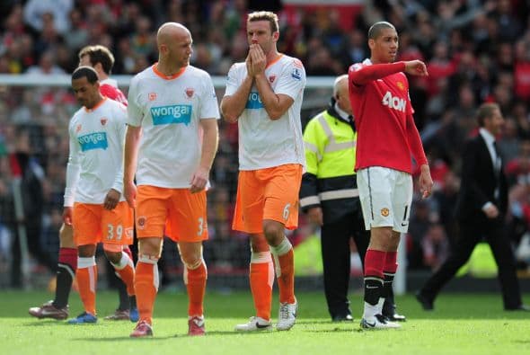 Blackpool no pudo evitar la derrota por 4-2 y de este modo su descenso.