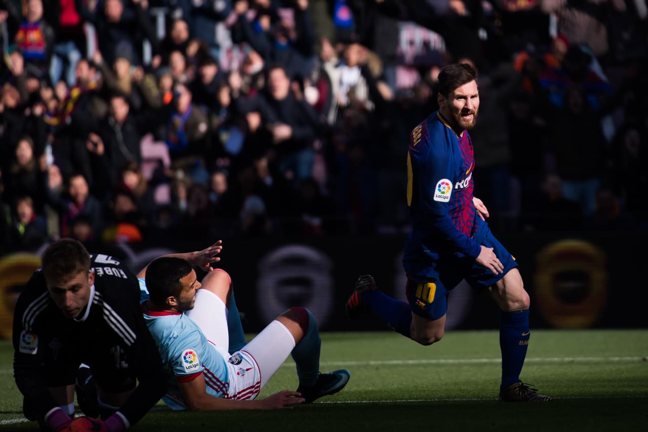 Messi demuestra que, tras la salida de Neymar, es el único hombre capaz de hacer la diferencia en el Barcelona.