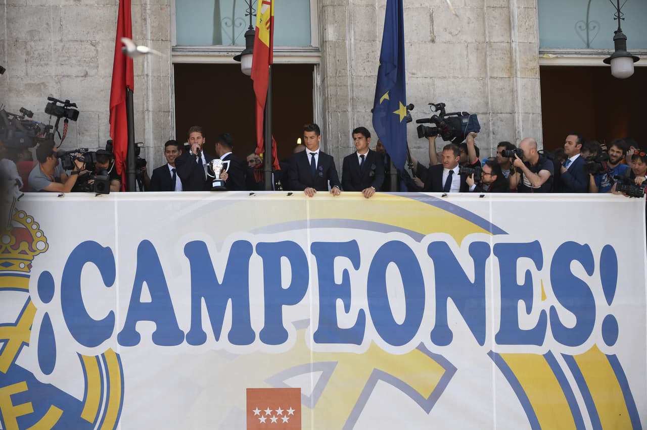 <b>Campeones locales: </b>Real Madrid volvió a celebrar un título local después de cinco años de sequía, para tener en su poder el triunfo 33 a nivel local.