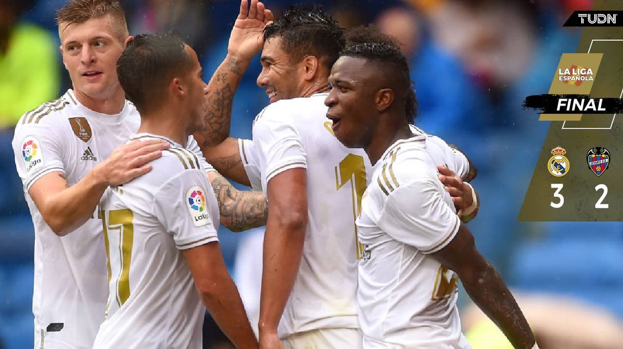 Levante aprieta, pero Real Madrid se queda con los puntos