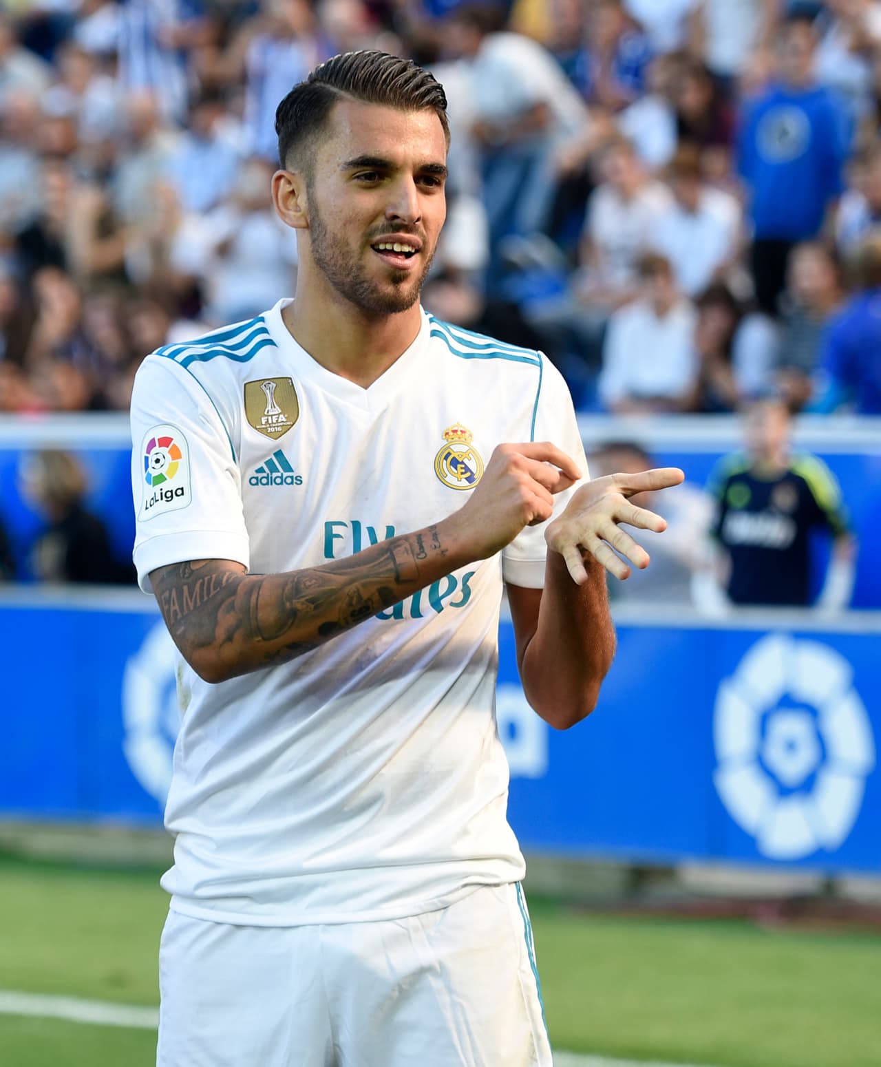 En cuando al Real Madrid, el último anotar fue 
<b>Dani Ceballos</b>, uno de los jóvenes refuerzos de Zinedine Zidane para esta temporada. Marcó por duplicado ante el Deportivo Alavés.