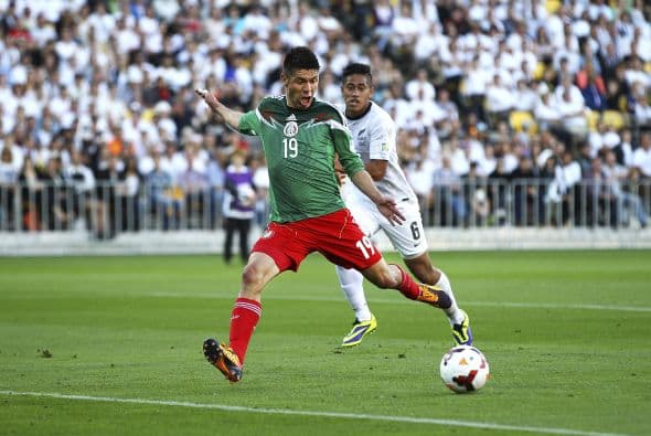 Oribe Peralta:El delantero mexicano deja todo el físico en cada jugada con el Tricolor y su equipo; incluso a veces ha salido lesionado por esa garra.Más de ¡Golazo Extra!