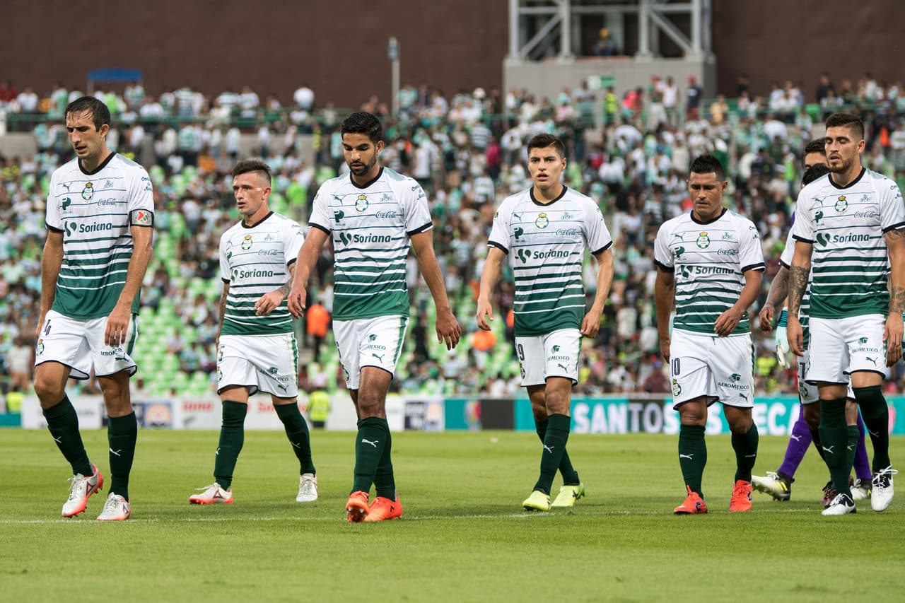 Santos Laguna vive una realidad muy mala en el torneo local, donde ocupa los últimos lugares.