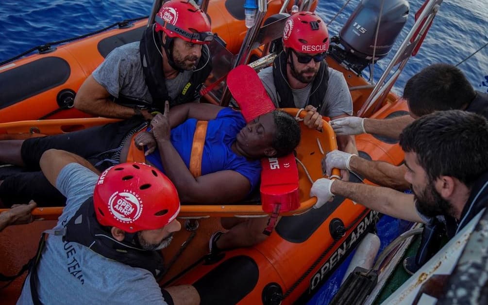 Gasol compartió la imagen del rescate en sus redes sociales.