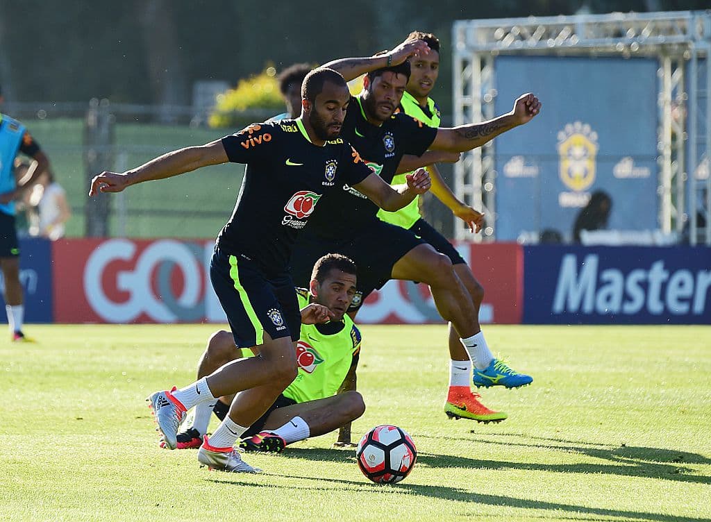 La selección brasileña se prepara para su primer partido de la Copa América Centenario.