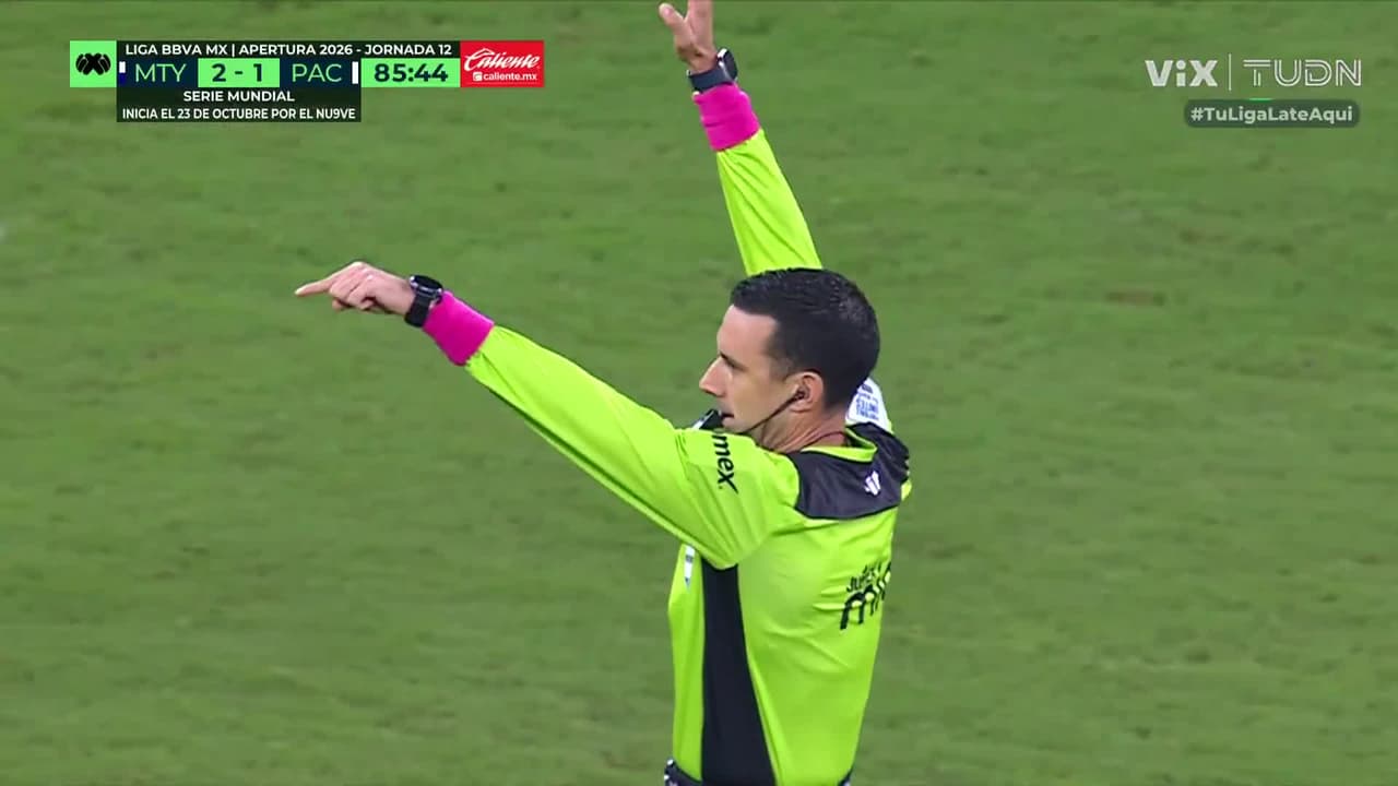 ¡Gol anulado a Pachuca! El árbitro señala fuera de juego