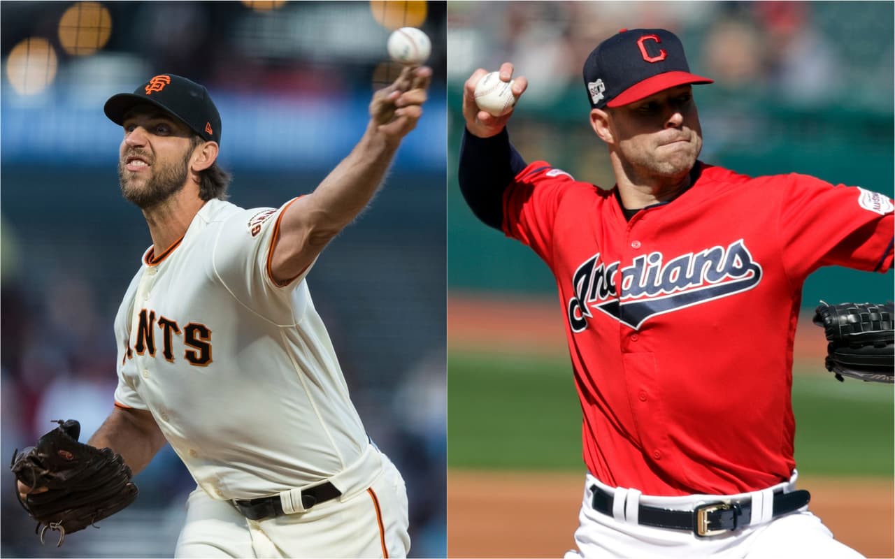 Kluber y Bumgarner, dos ases que cambian de equipo para 2020