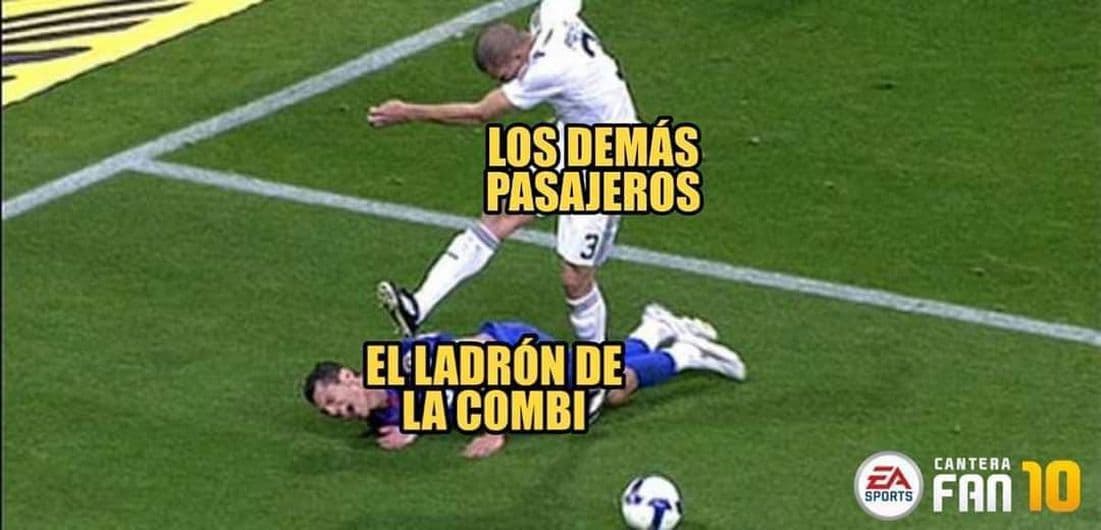 Los mejores memes de la combi y el fubol mexicano que circulan en redes sociales.
