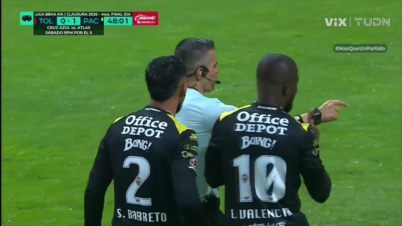 ¡Le anulan el segundo a Pachuca! Llega la polémica por un falta previa