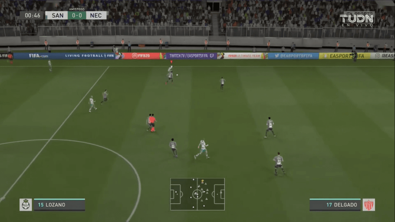 Los Rayos comandados por Kevin Mercado, golearon 7-2 a los Santos manejados por Eduardo Aguirre en la Jornada 10 de la eLigaMX. Aguirre suma tres derrotas consecutivas tras los controles.