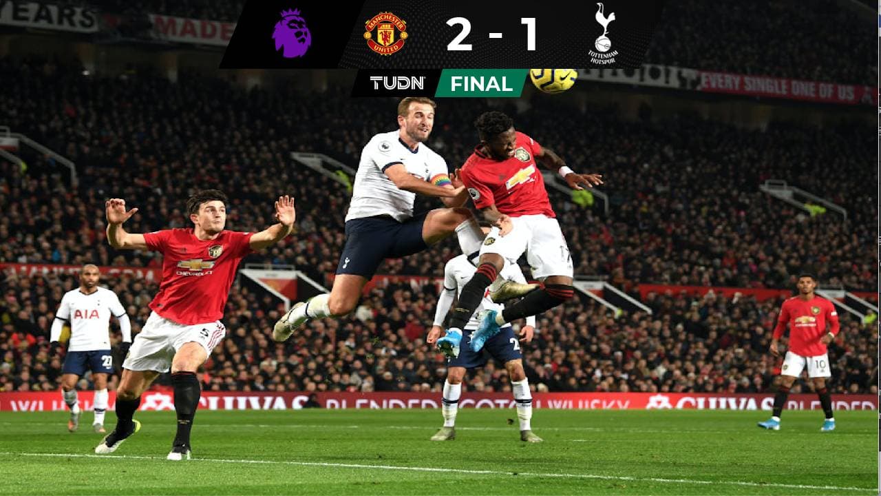 En el regreso de Mourinho, Tottenham cayó ante el United