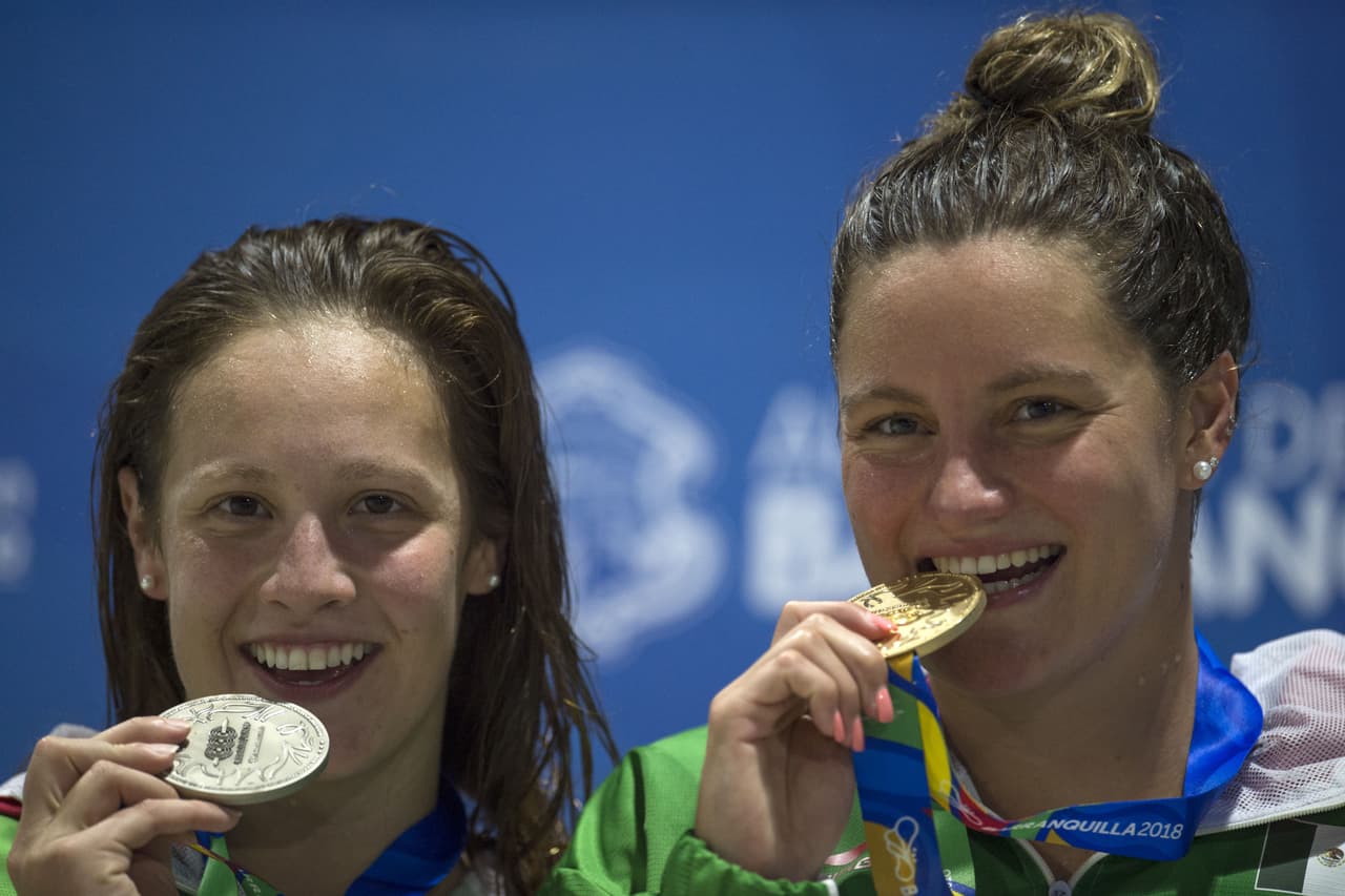 Los 200m combinados femeninos fueron para la mexicana Monika González y la plata para su compatriota Esther González. El bronce se lo quedó Kristen Romano de Puerto Rico.
