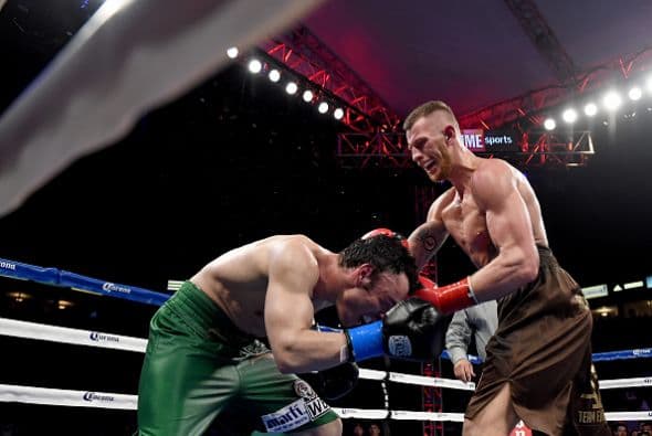 El polaco fue superior desde el inicio de la contienda, impuso su mayor movilidad y distancia.