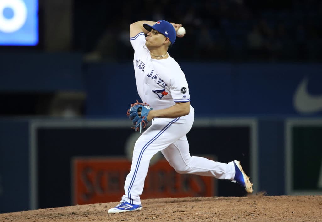 Con Toronto Osuna registró 104 salvamentos que le valieron para ubicarse como el tercer lugar histórico de la franquicia en ese departamento, detrás de Duane Ward (121) y Tom Henke (217).