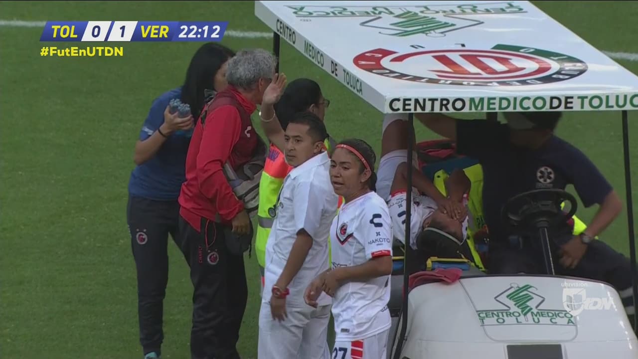 Veracruz se queda sin su capitana, Magaly Cortés sale por lesión