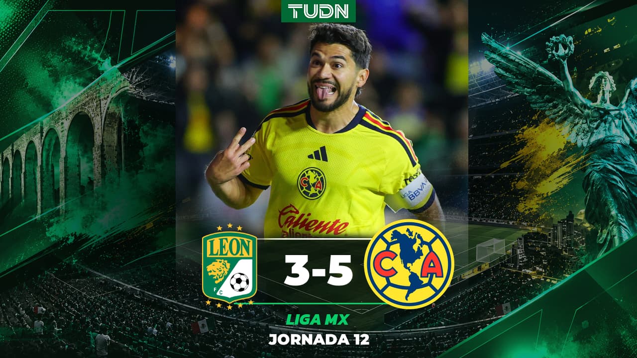 América golea a León a domicilio en la Jornada 12 del Apertura 2026 de la Liga MX