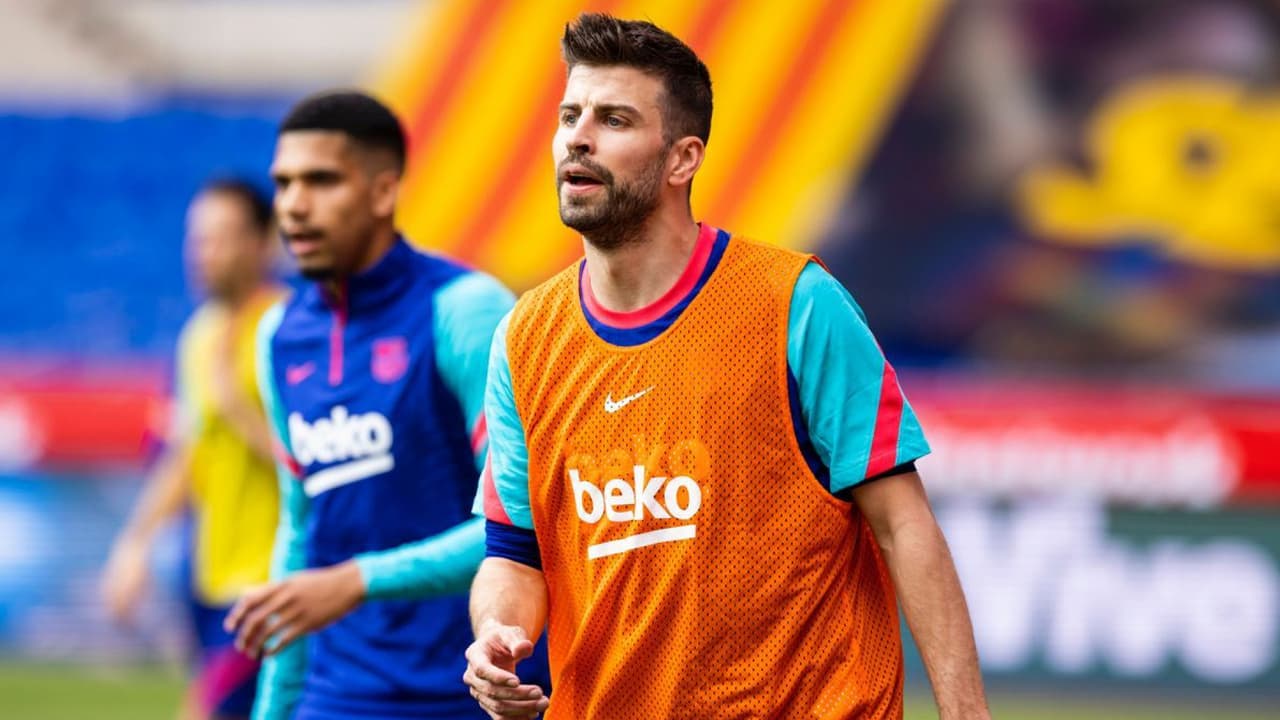 Koeman aún tiene duda de poner de titular a Piqué en la Final