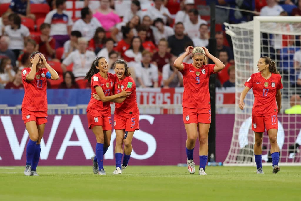 Morgan y compañía festejaron por el pase a la Final y la delantera tuvo una jornada inolvidable. Estados Unidos ha avanzado a las Semifinales de los ocho Mundiales y ha ganado el trofeo tres veces, más que ninguna otra nación. su única derrota en una Final mundialista llegó en 2011 ante Japón.