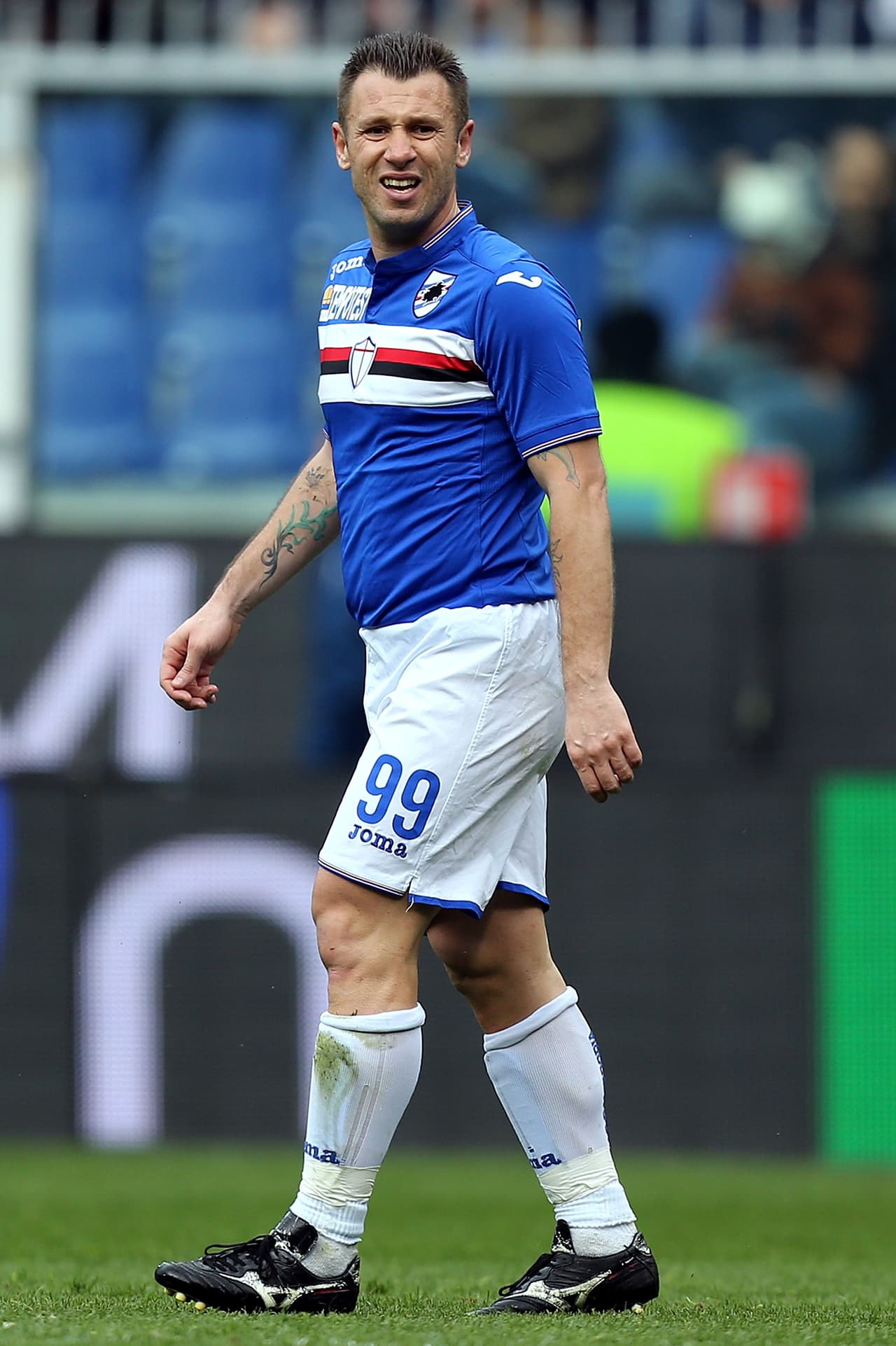 Su mejor momento llegó en 2016 jugando para la Sampdoria: fue convocado por Cesare Prandelli a Italia.