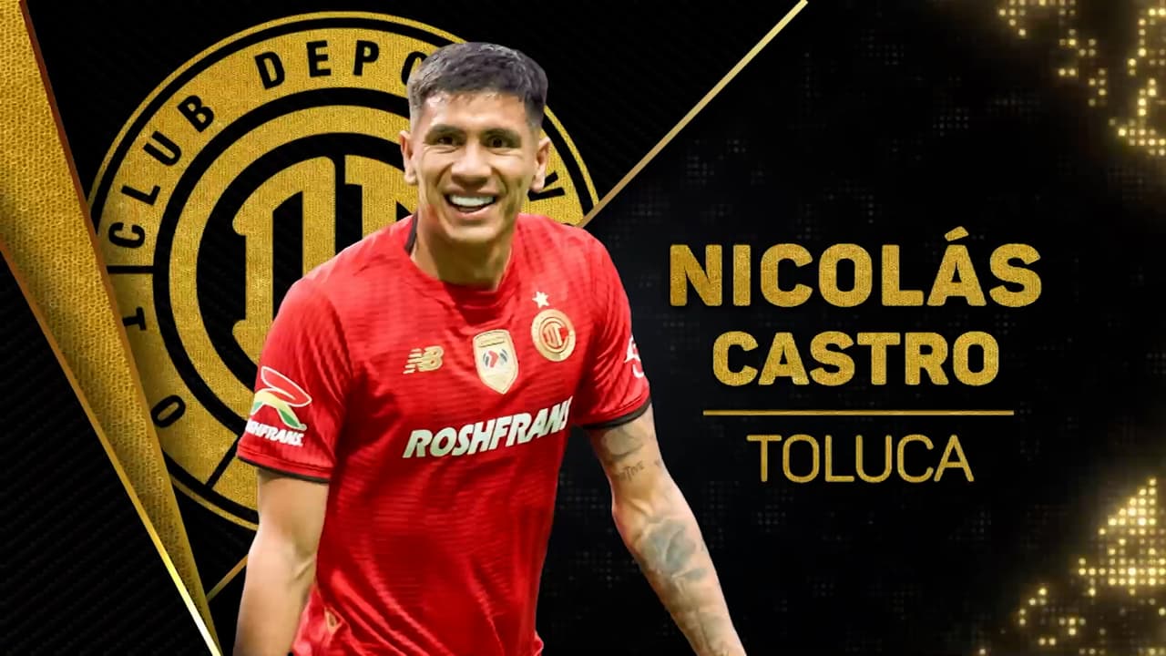 Nico Castro vence a Kevin Castañeda y gana el Balón de Oro como mejor medio ofensivo de la Liga MX