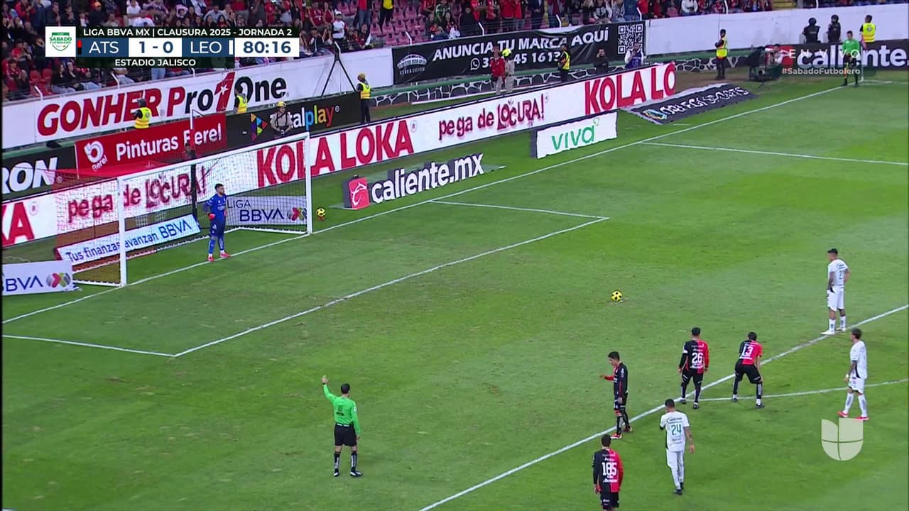 ¡GOOOL! Adonis Frías anota para León.