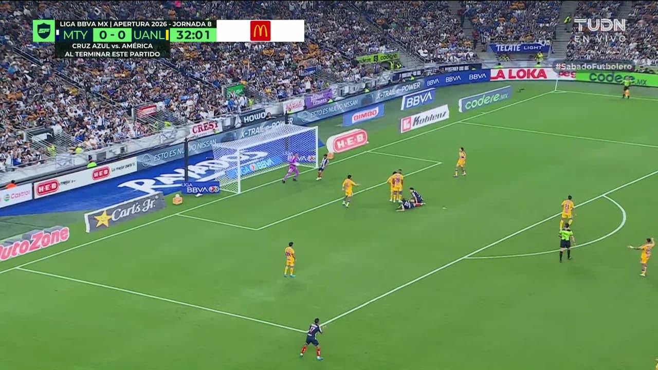 ¡TIRO ATAJADO! disparo por Lucas Ocampos.