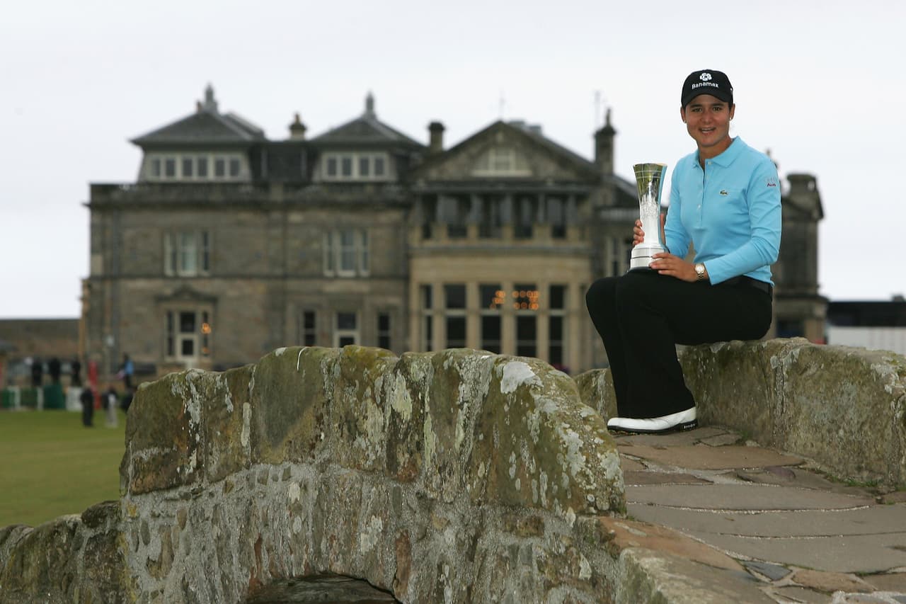Lorena Ochoa fue campeona del Abierto Británico del 2007 en Escocia y en ese año incluso fue líder de la clasificación del LPGA tras coronarse en el 'major' de golf.