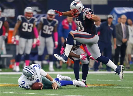 Los Cowboys se quedaron sin brillo ante los Patriots con un contundente marcador de 30-6 en la Semana 5. Checa lo mejor del duelo.