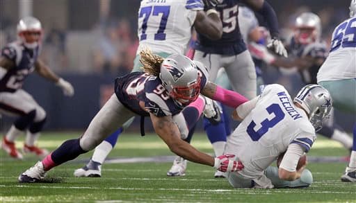 Los Cowboys se quedaron sin brillo ante los Patriots con un contundente marcador de 30-6 en la Semana 5. Checa lo mejor del duelo.