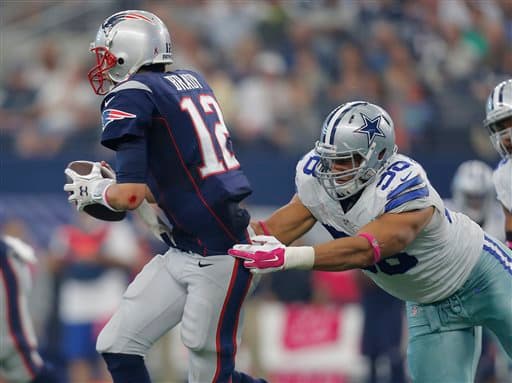Los Cowboys se quedaron sin brillo ante los Patriots con un contundente marcador de 30-6 en la Semana 5. Checa lo mejor del duelo.
