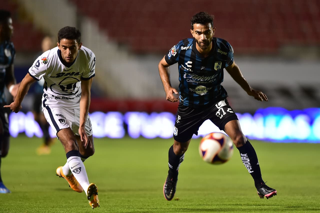 José Gurrola y Ángel Sepúlveda fueron los encargados de darle la victoria a los Gallos 2-0 sobre los Pumas.