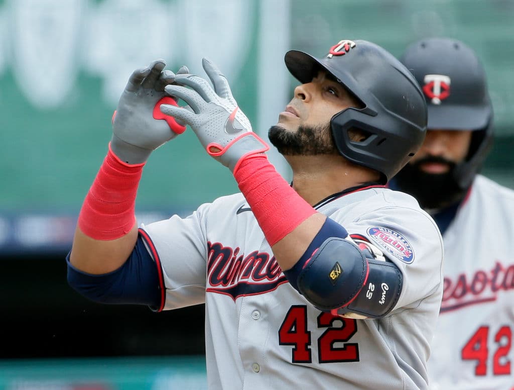 Nelson Cruz de los Minnesota Twins.