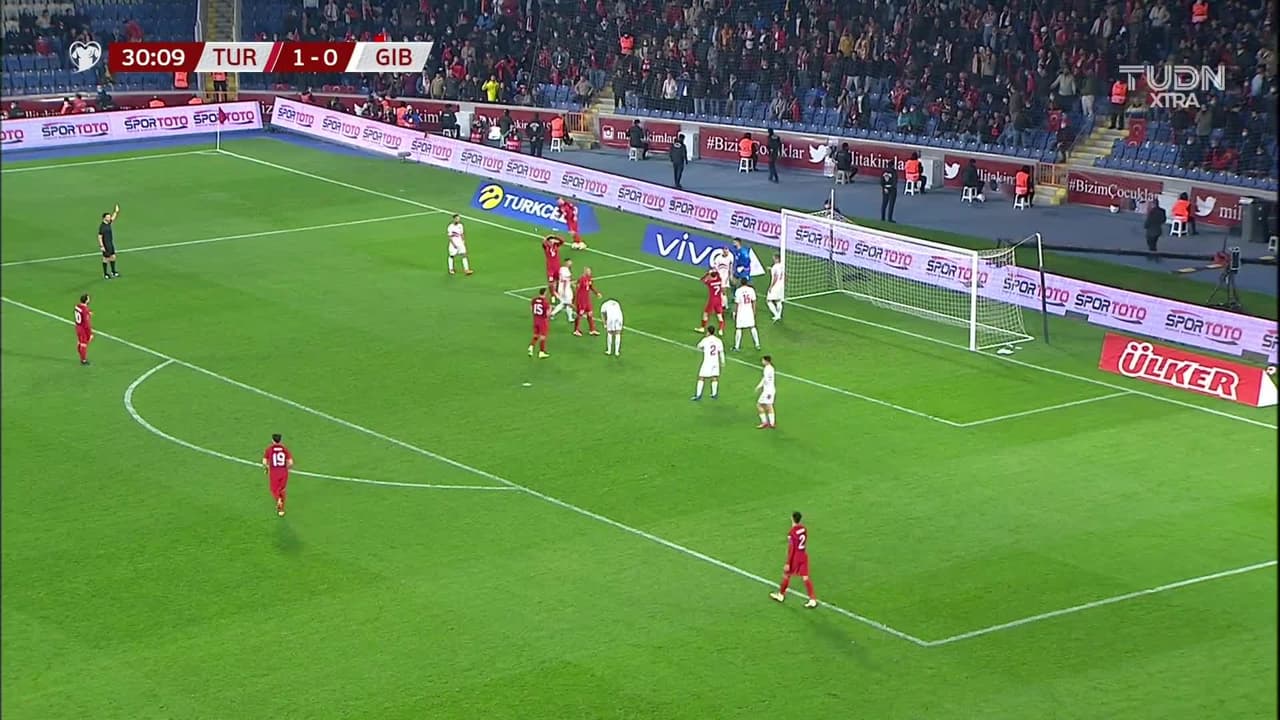 ¡TIRO ATAJADO! disparo por Caner Erkin.