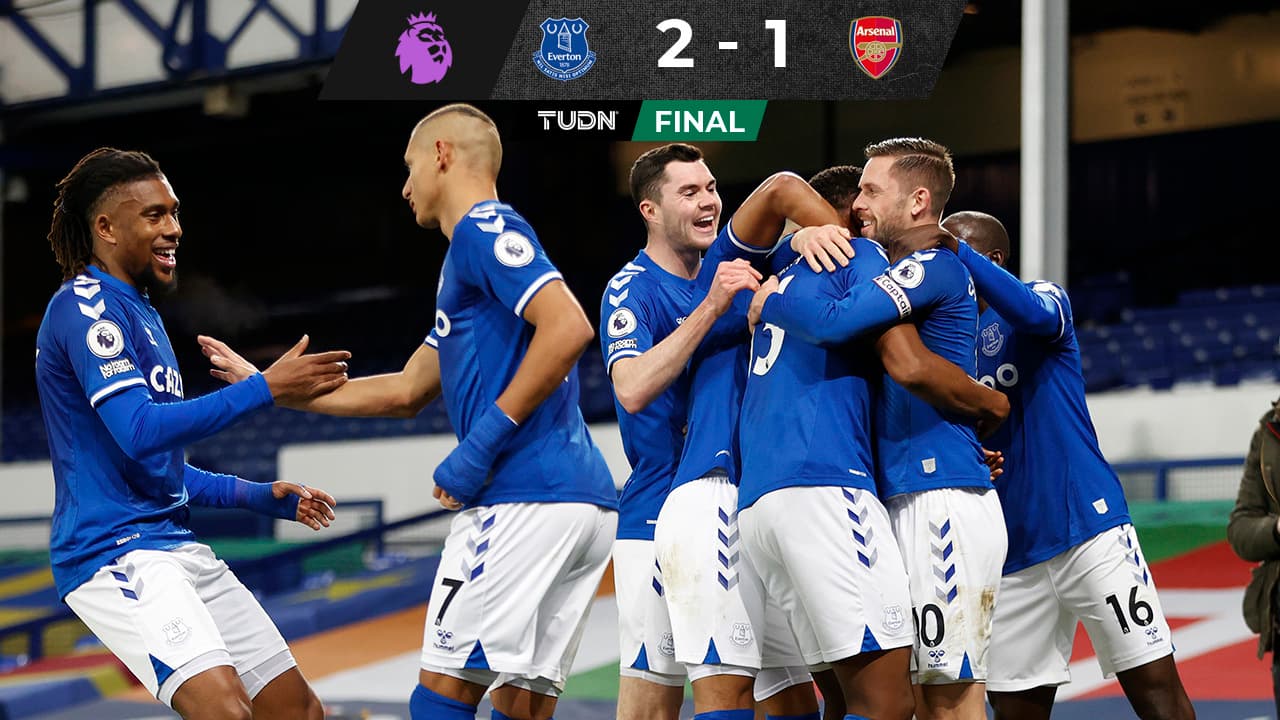Everton derrota al Arsenal y se coloca en el subliderato de la Premier League